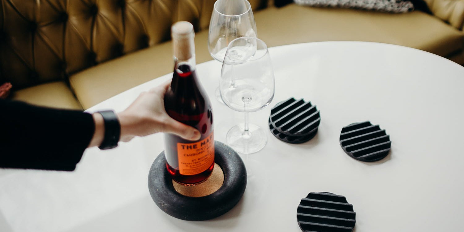 pretti.cool's wine bottle coasters - Pretti.Cool