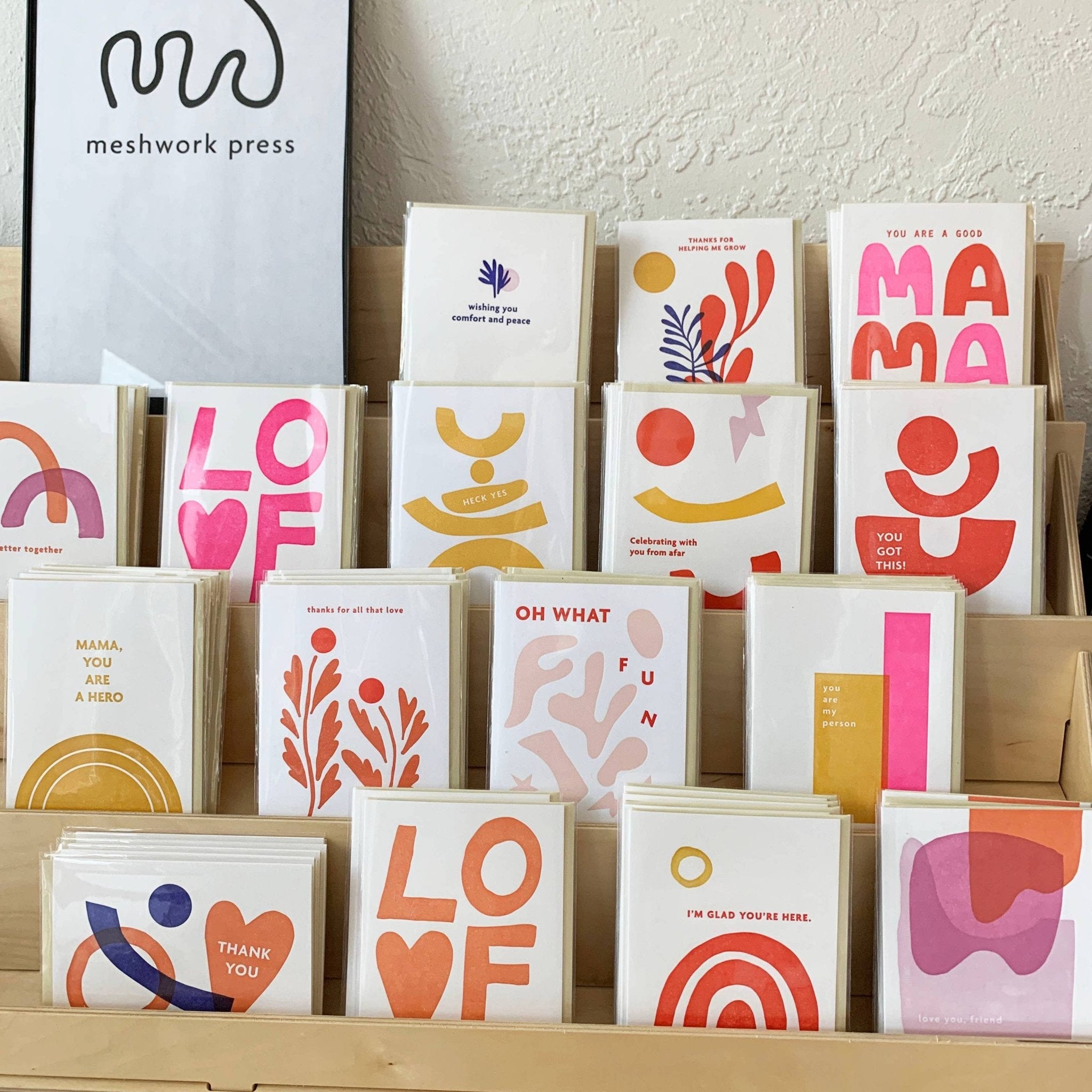 Meshwork Press Cards | pretti.cool – Pretti.Cool