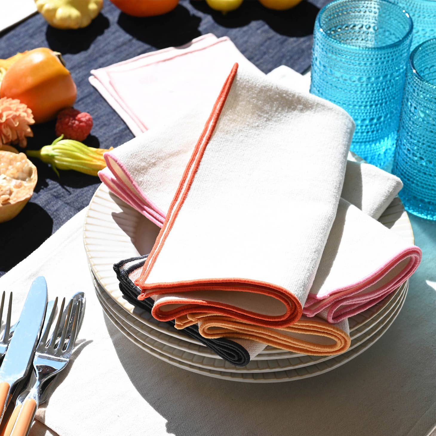 Atelier Saucier Burlap Napkin Sets - Pretti.Cool