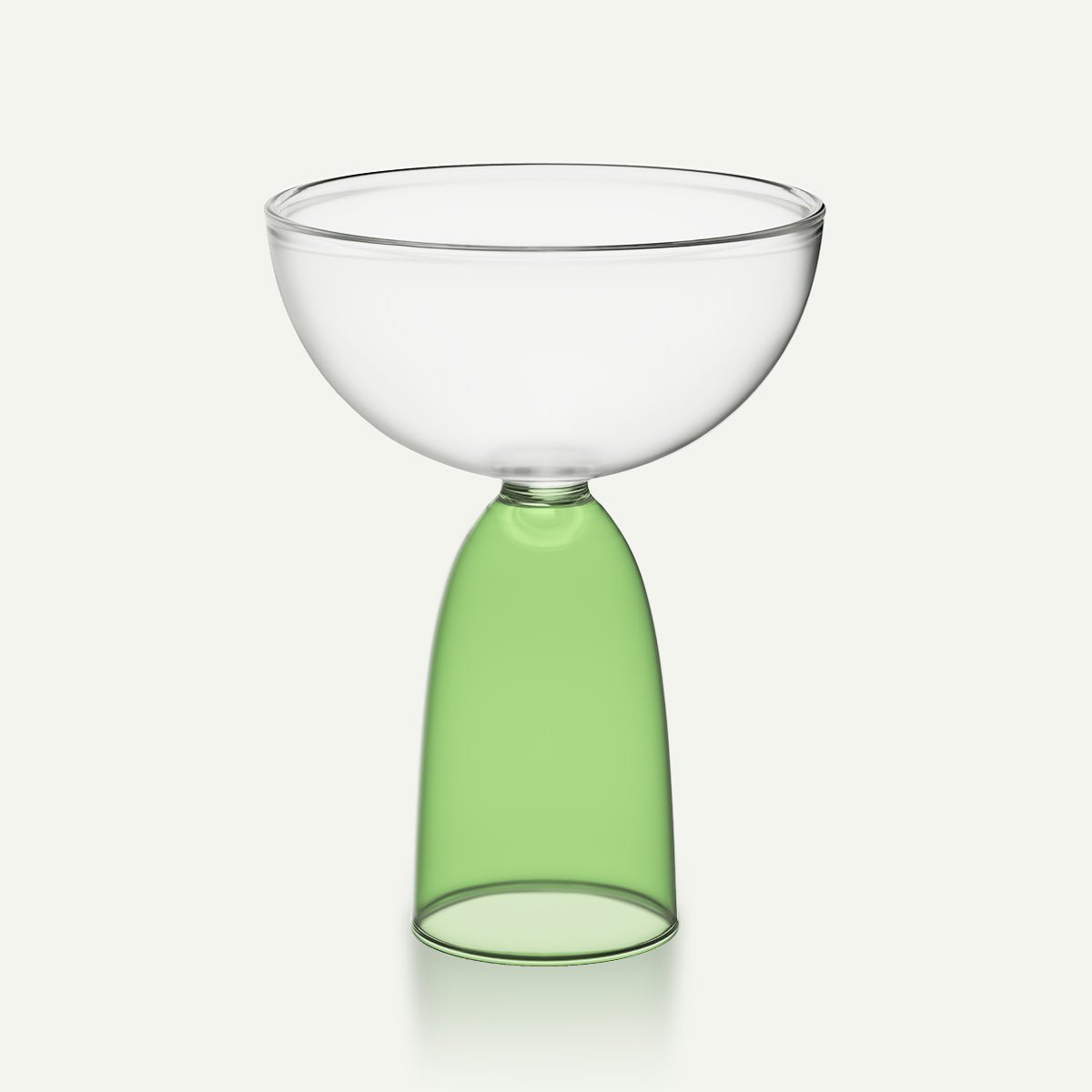 Mamo Coupe | Clear + Green - Pretti.Cool