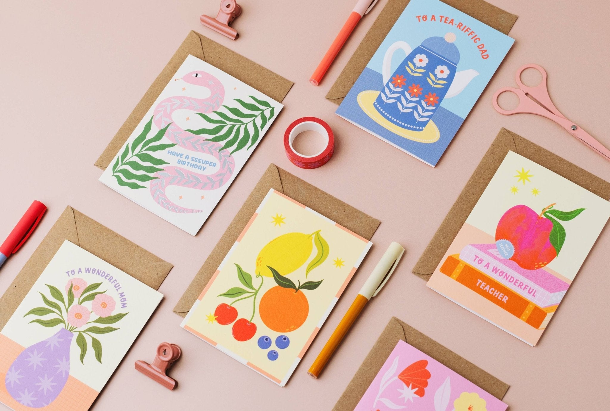 To a Wonderful Teacher Card - Pretti.Cool