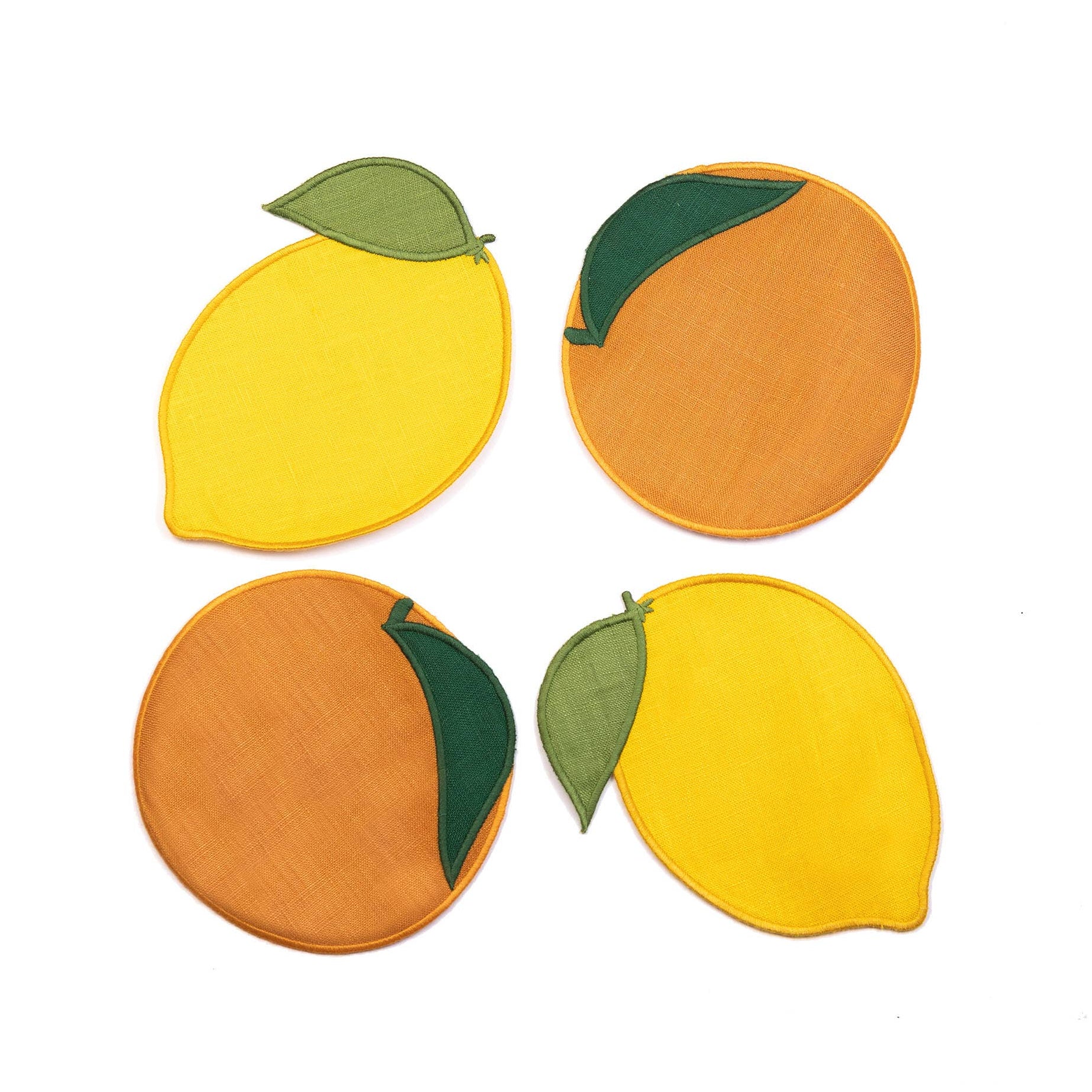 Citrus Cocktail Napkins, Set Of 4 - Pretti.Cool