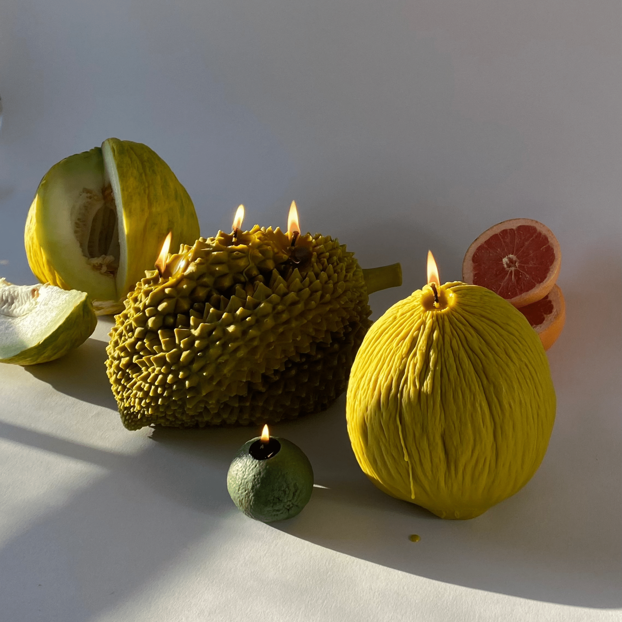 Casaba Melon Candle - Pretti.Cool