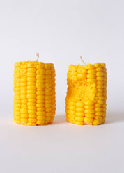 Crunched Corn Candle