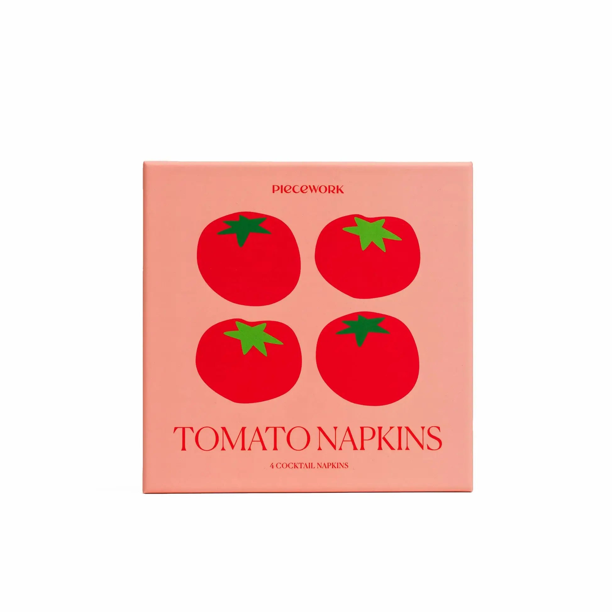 Tomato Cocktail Napkins, Set of 4 - Pretti.Cool