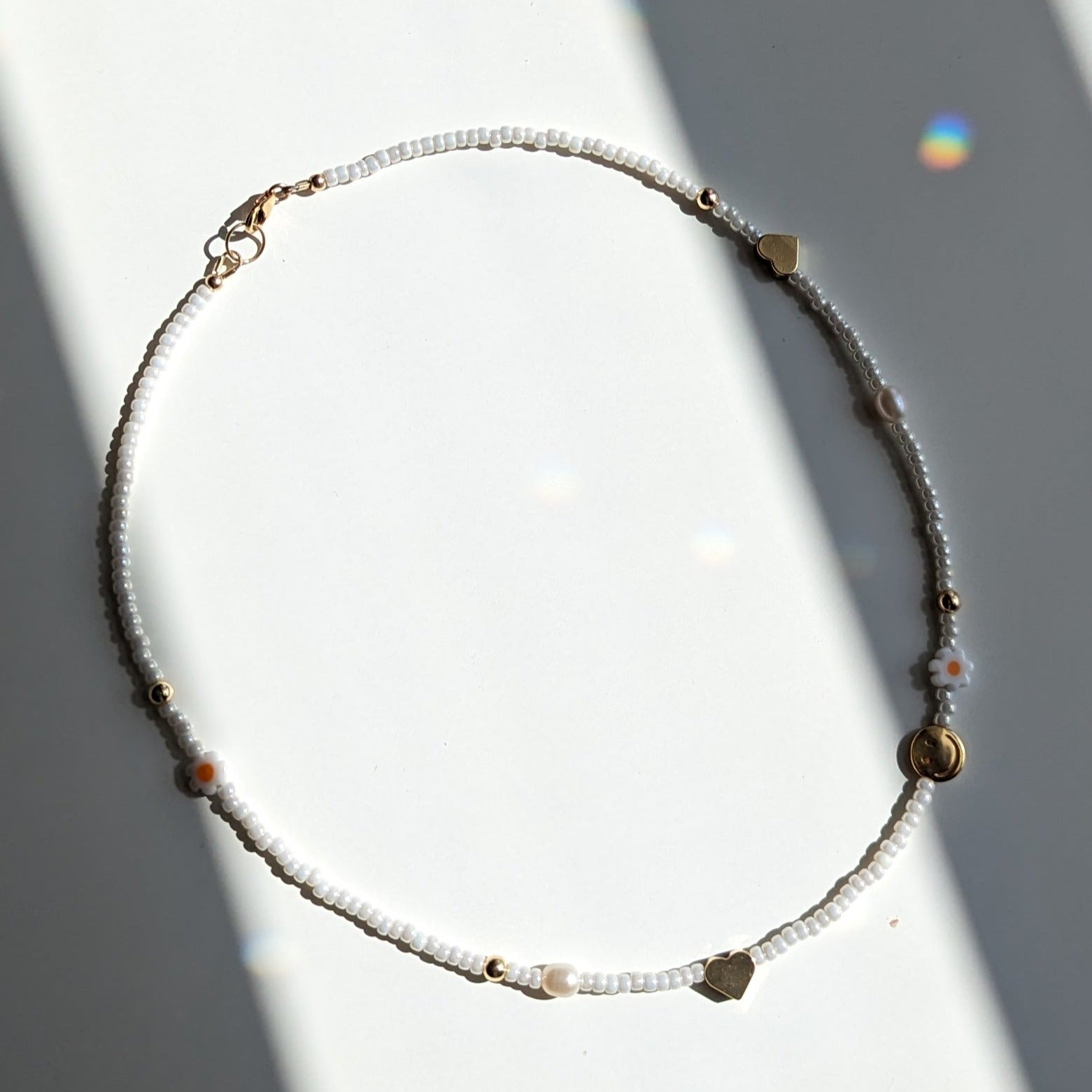 Rachel Beaded Charm Necklace | Fashion ZENZII Jewelry