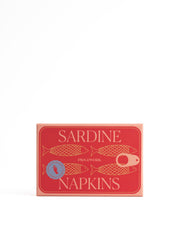 Sardine Cocktail Napkins, Set of 4 - Pretti.Cool