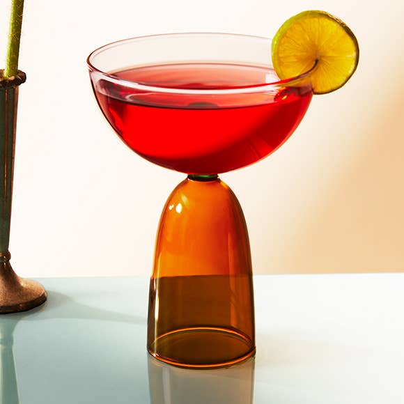 Mamo Coupe | Clear + Amber - Pretti.Cool