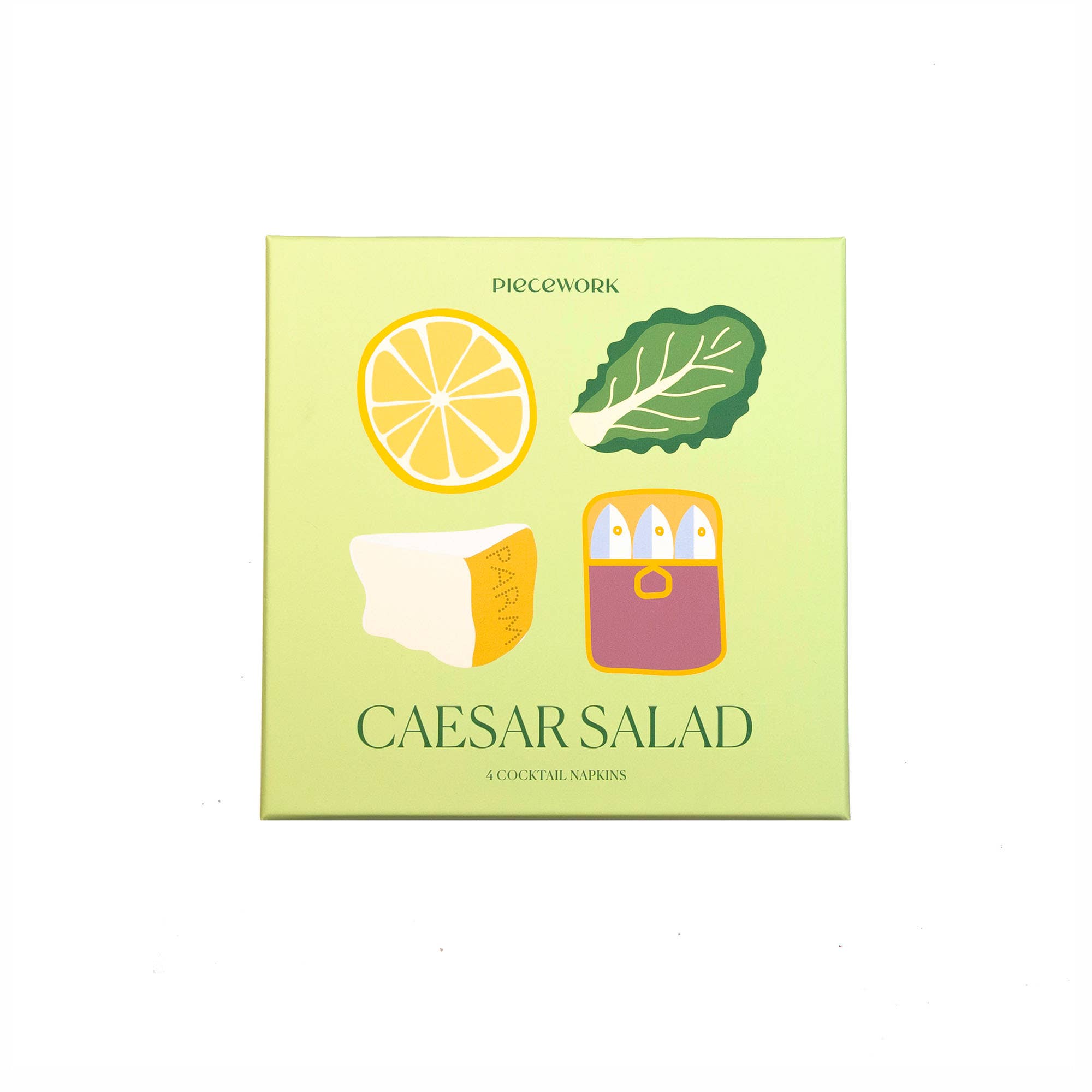 Caesar Salad Cocktail Napkins, Set of 4 - Pretti.Cool