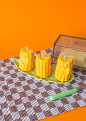 Crunched Corn Candle