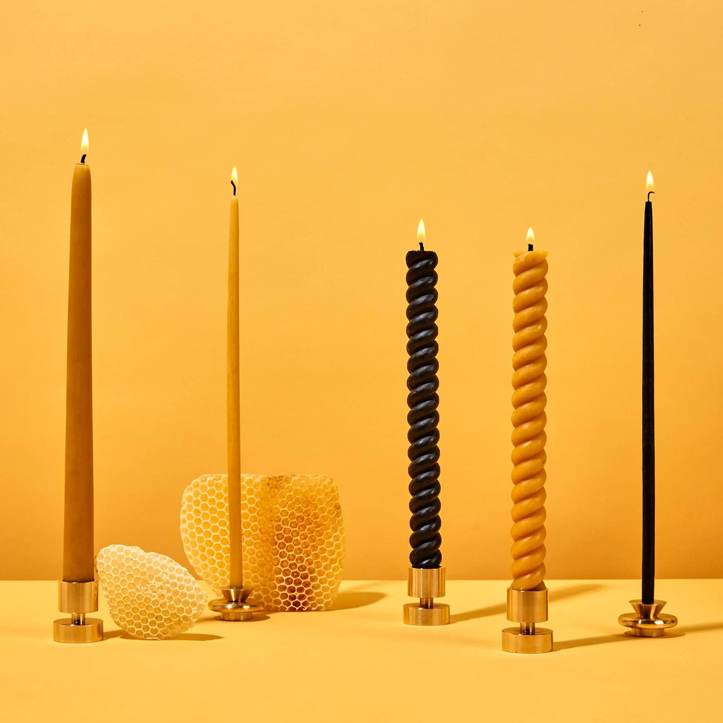 Beeswax Candles | Set of 2