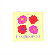 Flower Cocktail Napkins, Set Of 4 - Pretti.Cool