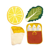 Caesar Salad Cocktail Napkins, Set of 4 - Pretti.Cool