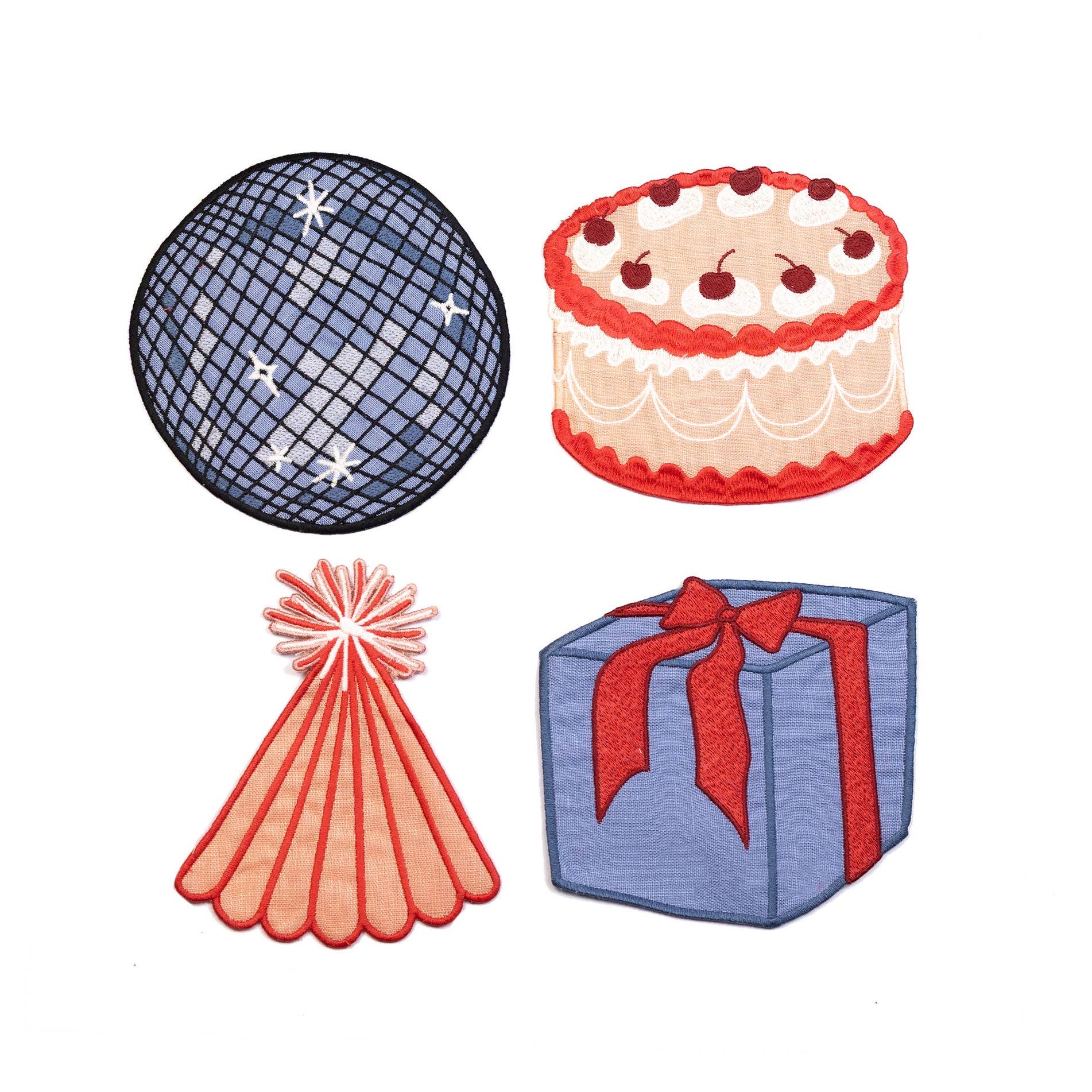Birthday Cocktail Napkins, Set of 4 - Pretti.Cool