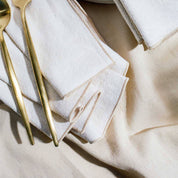 Burlap Napkins, Set of 4 | Crème