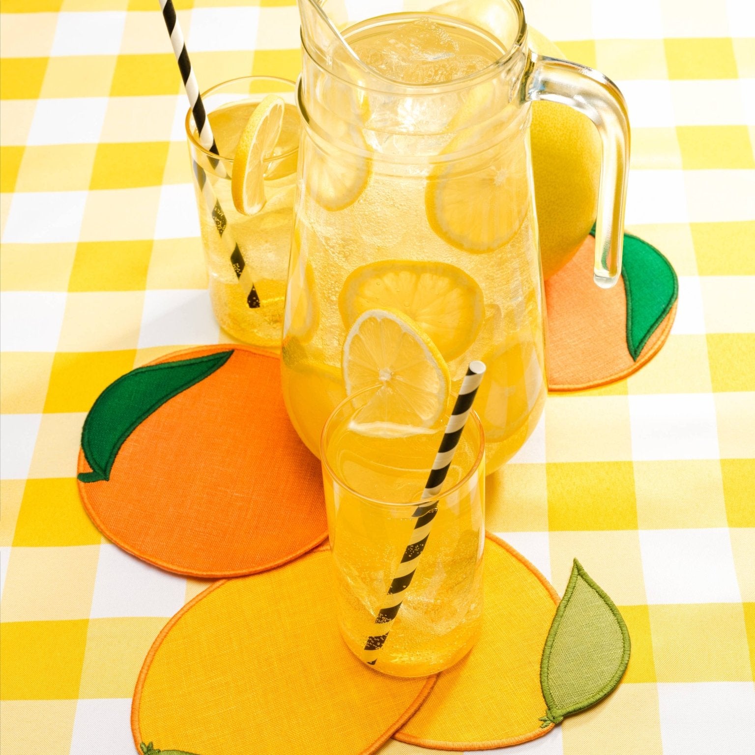 Citrus Cocktail Napkins, Set Of 4 - Pretti.Cool