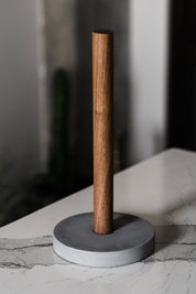 Paper Towel Holder | Solid Grey - Pretti.Cool