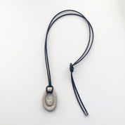 Ripple Concrete Necklace | Natural Terrazzo - Pretti.Cool