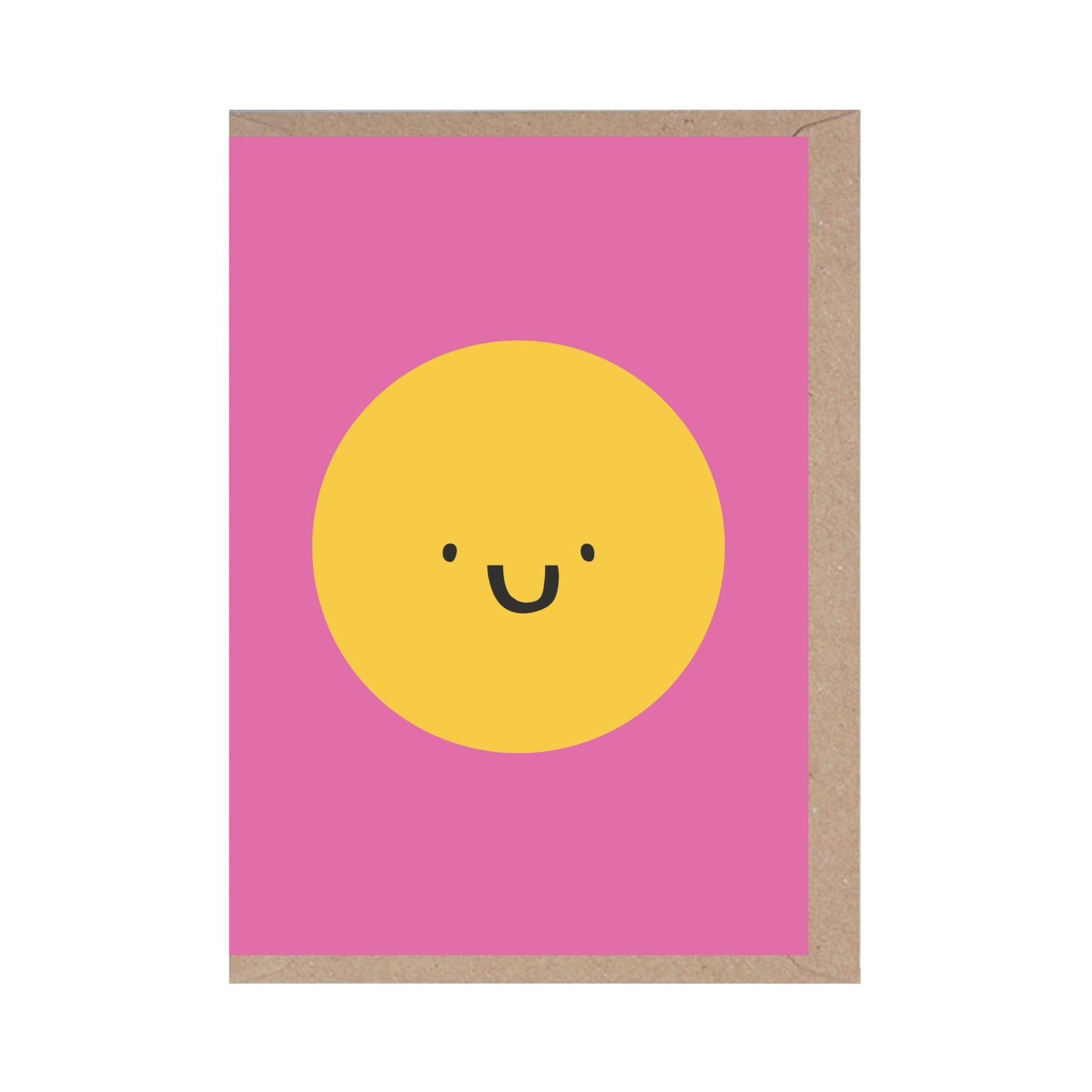 Smiley Face Card - Pretti.Cool