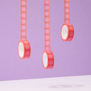 Orange Flowers Washi Tape - Pretti.Cool