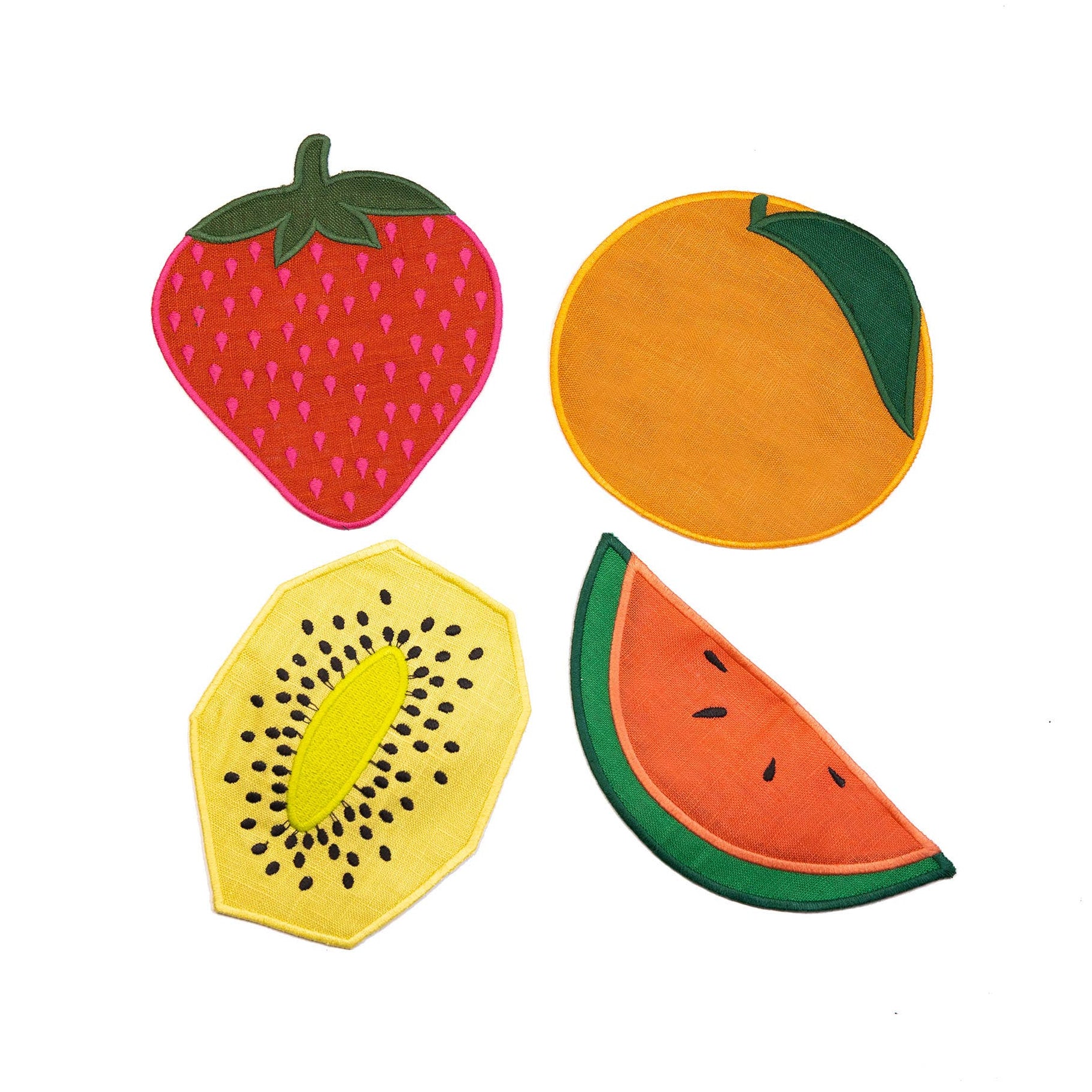 Fruit Salad Cocktail Napkins, Set Of 4 - Pretti.Cool