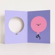 Birthday Balloon Card - Pretti.Cool