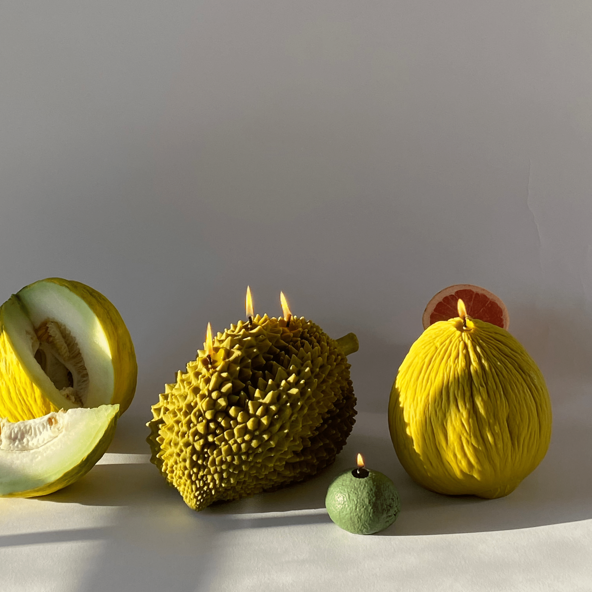 Casaba Melon Candle - Pretti.Cool