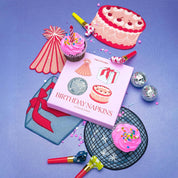 Birthday Cocktail Napkins, Set of 4 - Pretti.Cool