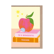 To a Wonderful Teacher Card - Pretti.Cool