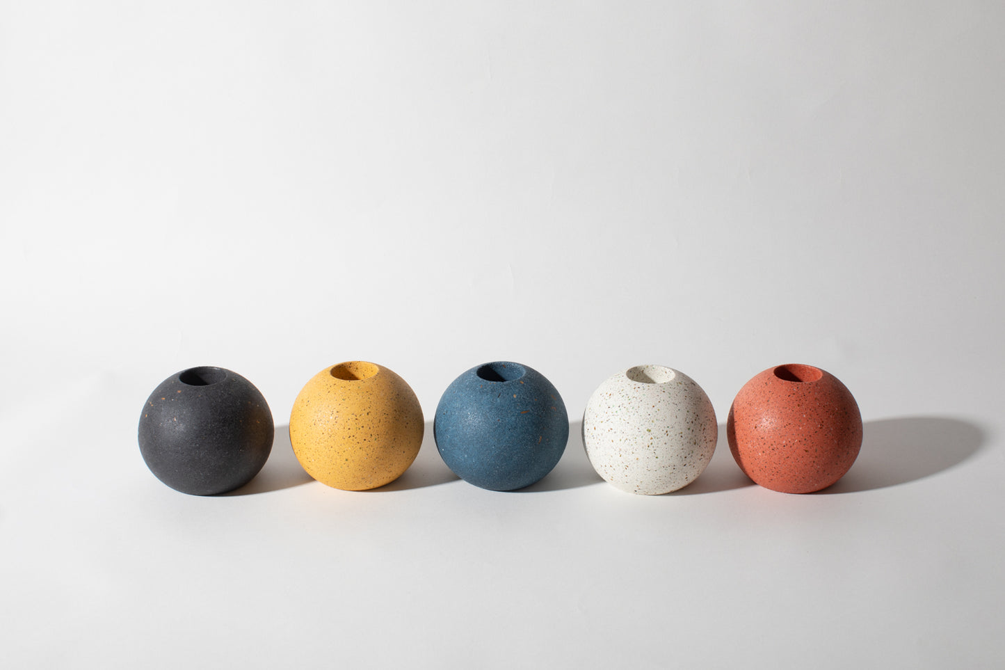 Pretti.Cool Block Candlestick Holders - Sphere in all 5 colors.