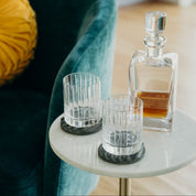 Coaster Set | Dark Green Terrazzo - Pretti.Cool