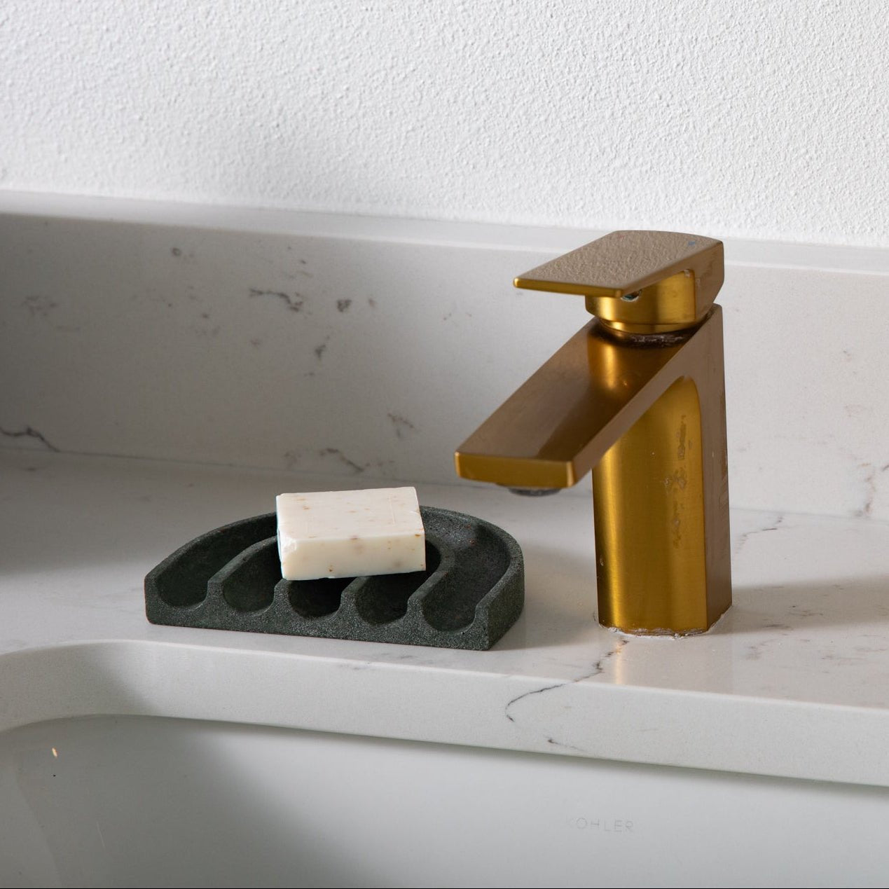 Sponge Rest | Dark Green Terrazzo - Pretti.Cool