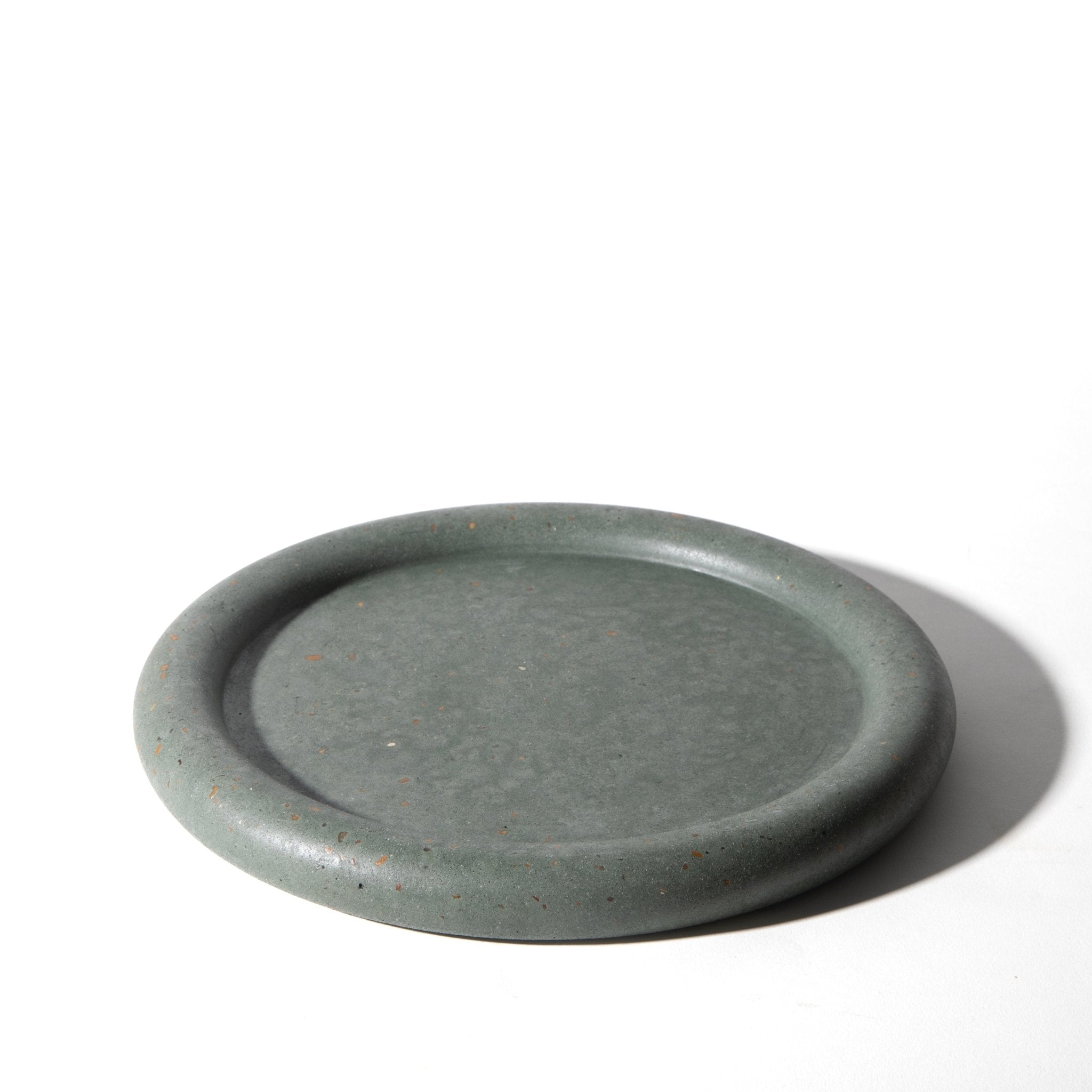 Round Tray | Dark Green Terrazzo - Pretti.Cool