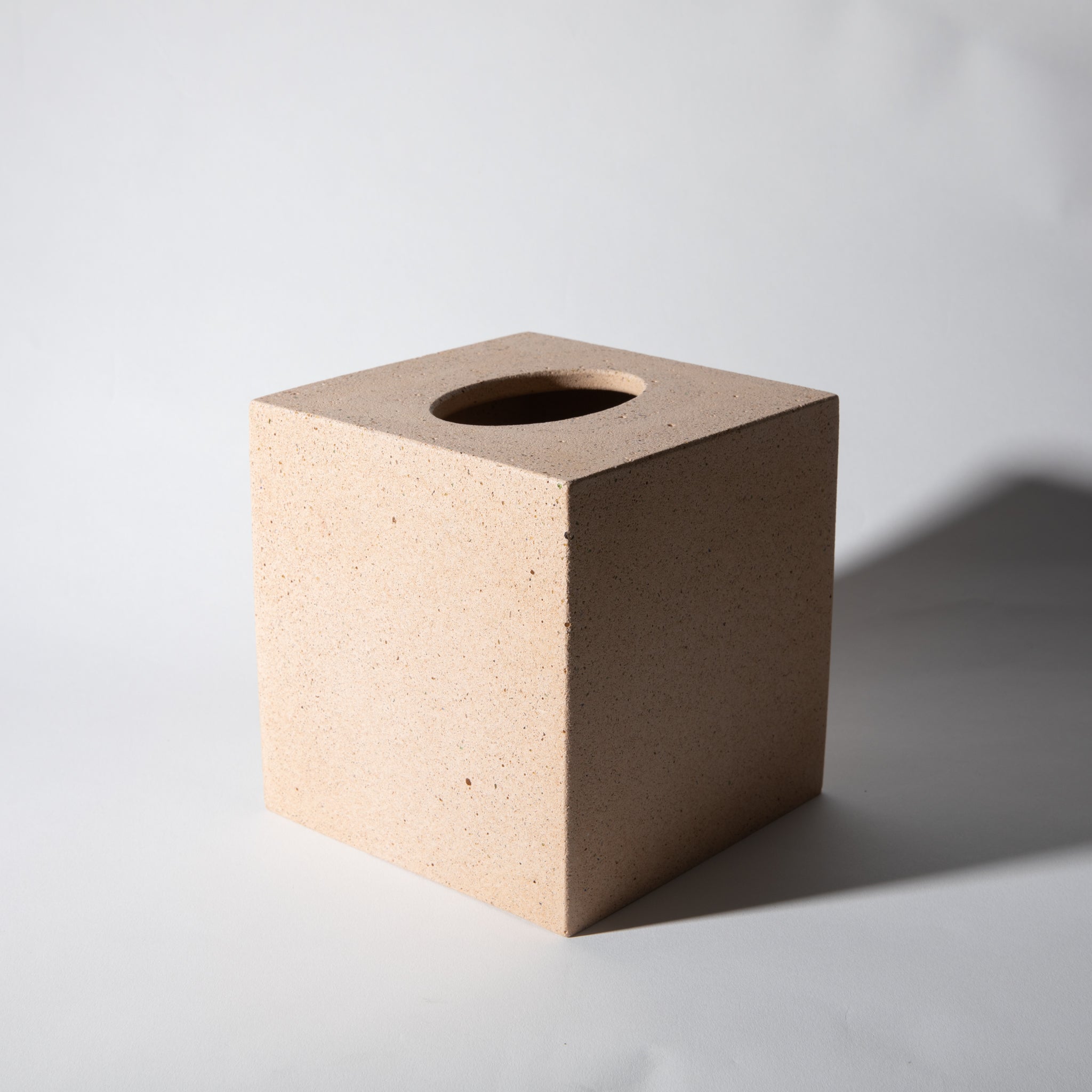 Tissue Box Cover | Peach Terrazzo - Pretti.Cool