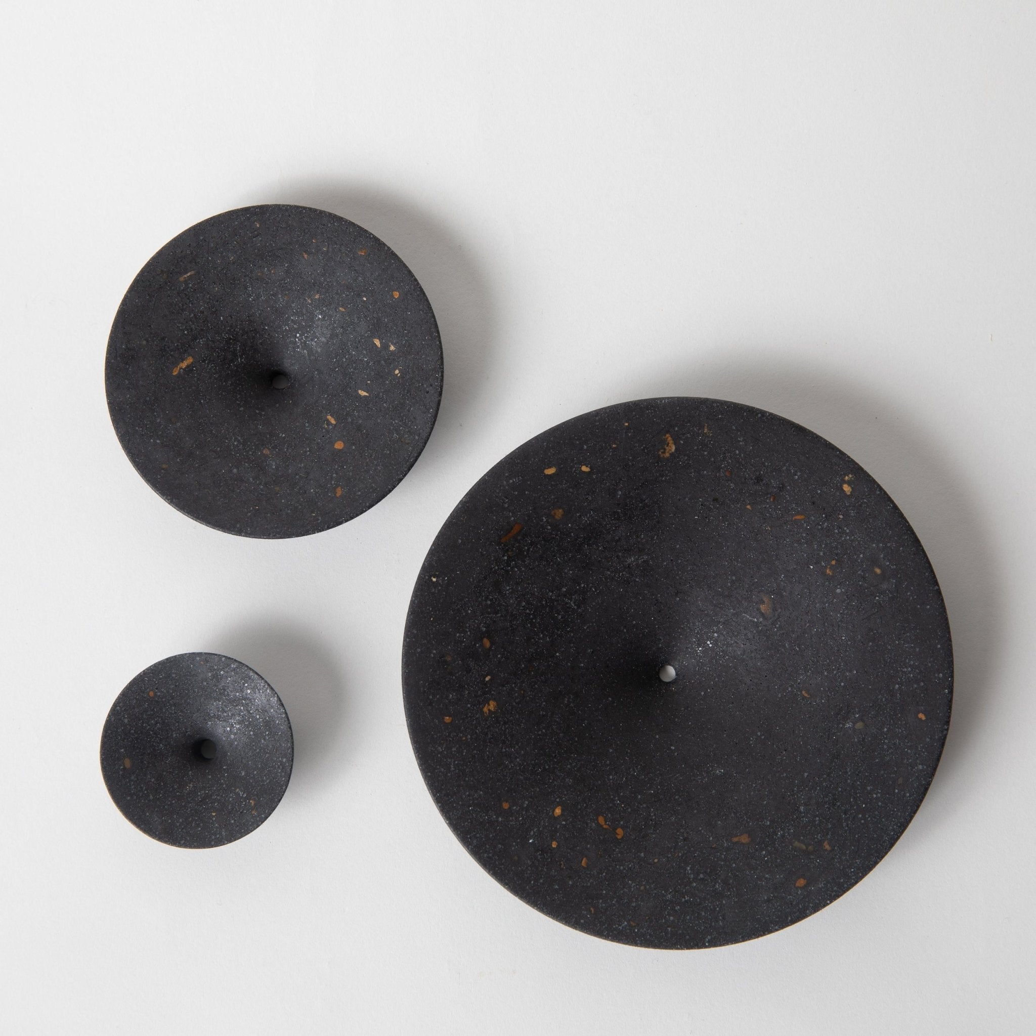 Dimple Wall Hook, Large | Black Terrazzo - pretti.cool