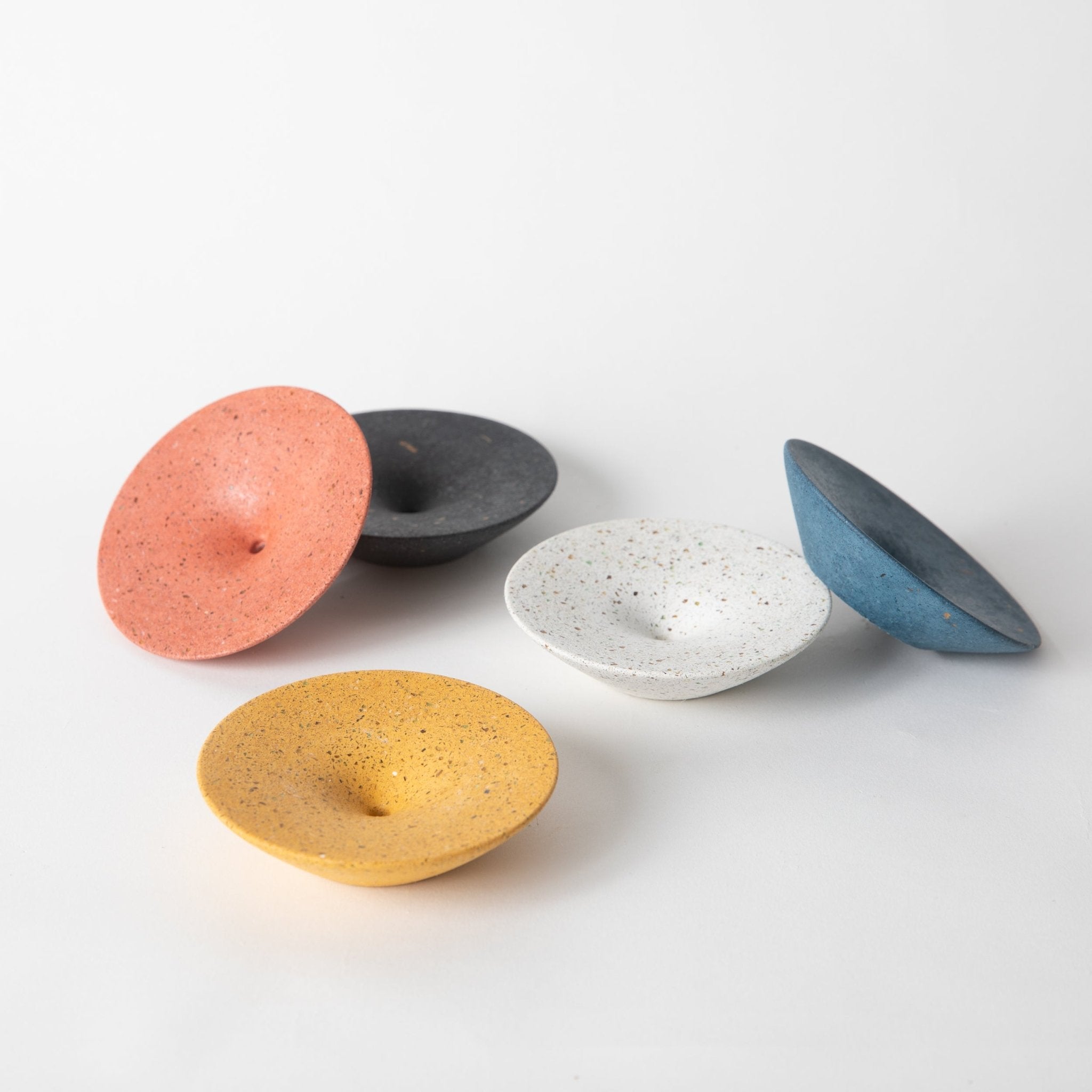 Dimple Wall Hook, Medium | Coral Terrazzo - pretti.cool