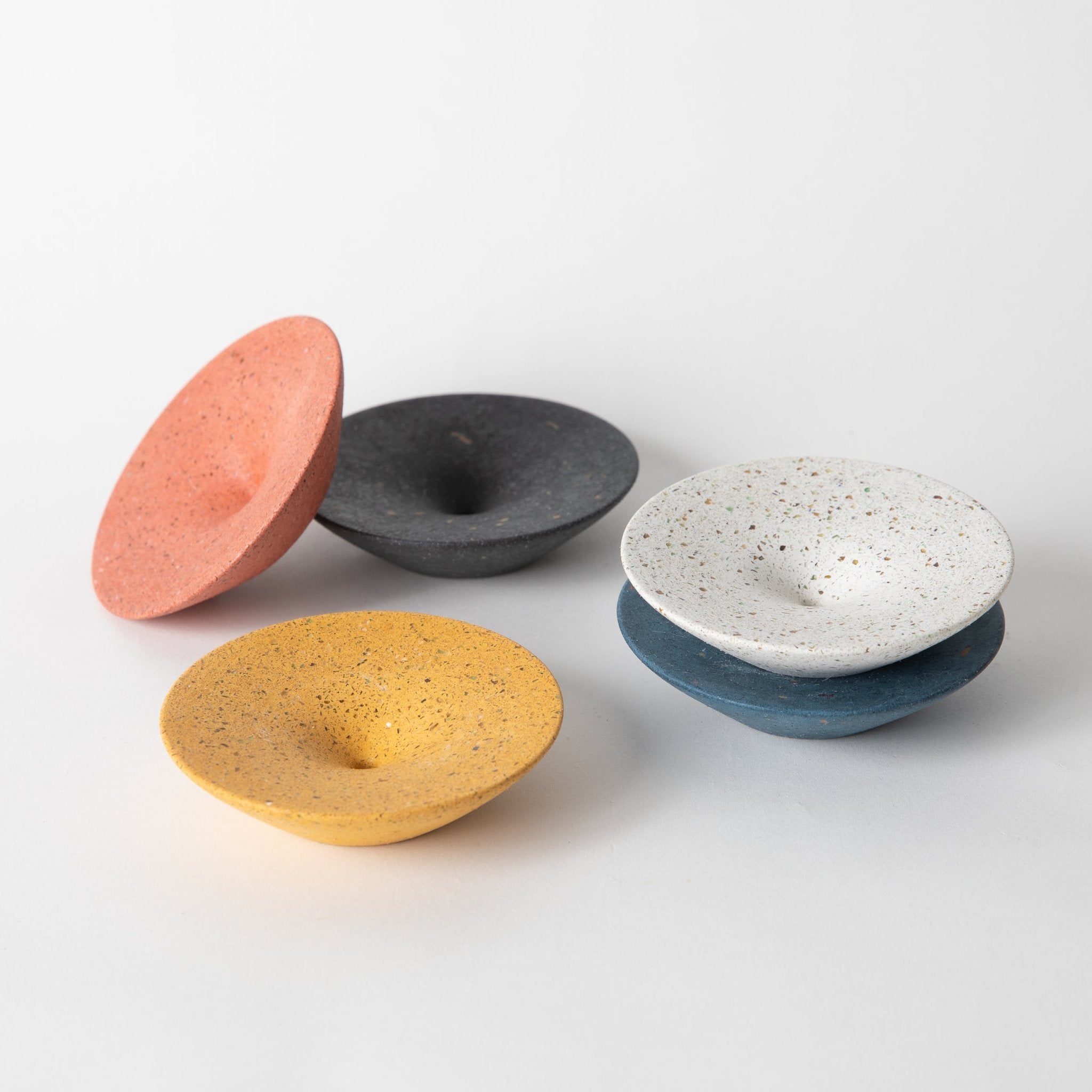 Dimple Wall Hook, Medium | Coral Terrazzo - pretti.cool