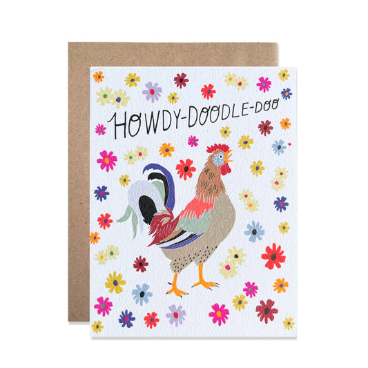 Hartland Brooklyn's Howdy Doodle Doo Card