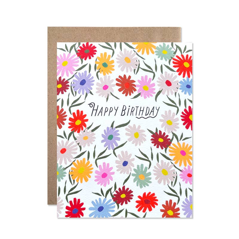Hartland Brooklyn's Wild Daisies Birthday Card