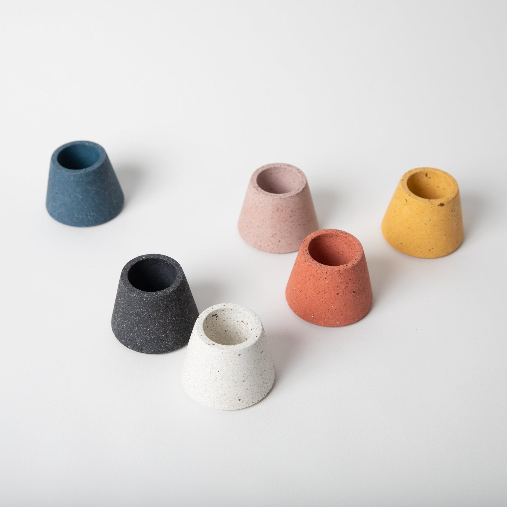 Matchstick Holder | White Terrazzo - pretti.cool