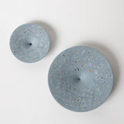 Dimple Wall Hook, Large | Light Blue Terrazzo - pretti.cool